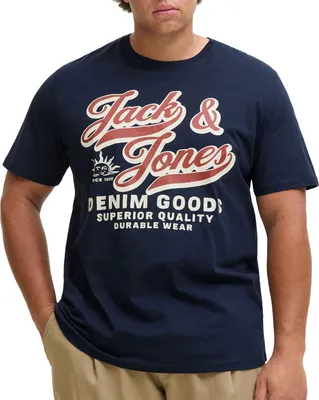 Produktbild von Jack & Jones Logo Shirt Herren (plussize)