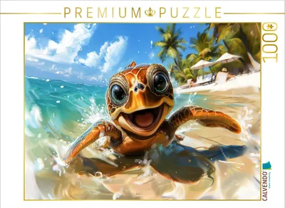 Produktbild von CALVENDO Puzzle Ein Motiv aus dem Kalender Wächter der Meere | 1000 Teile Lege-Größe 64x48cm Foto-Puzzle für glückliche Stunden