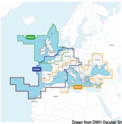 Zdjęcie produktu dla GARMIN Navionics + Europe duży Osculati 29.061.03