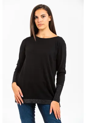 Produktbild von Gas Pullover aus Kaschmir in Schwarz