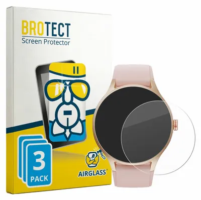 Produktbild von 3x BROTECT Schutzglas für Woneligo Smartwatch 1.57" Schutzfolie Panzer Folie Glas Display Schutz klar
