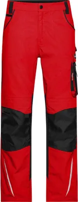 Produktbild von Workwear Pants - STRONG - red/black, Gr. 62