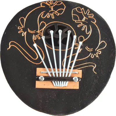 Produktbild von Kalimba Lamellophon Mbira Afrika Daumenklavier Kinder Musikinstrument Spielzeug