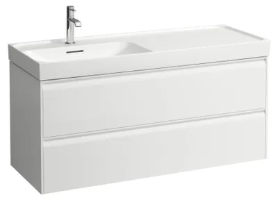 Image de LAUFEN MEDA Meuble sous-lavabo, 2 tiroirs, système de rangement inclus, pour H817110, 1182x448x515mm, H4217720112601
