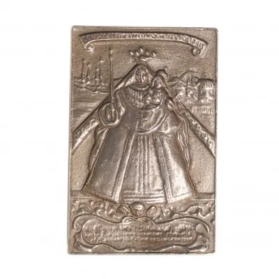 Produktbild von Plak.Mad.Kevelaer 9x6 cm Bronze