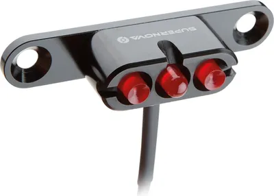 Produktbild von SUPERNOVA Rücklicht E3 Tail Light 2 FR Gepäckträgermontage, Schwarz