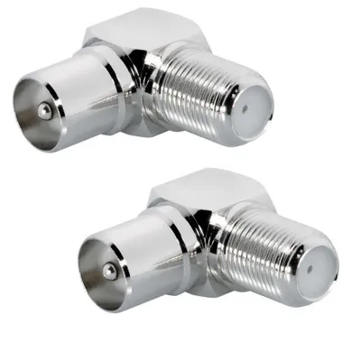 Produktbild von 2x ARLI Winkel Adapter 9,5 mm Stecker