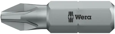 Produktbild von WERA Pozidriv-Bit PZ0 25 mm 1/4"