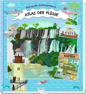 Produktbild von Trötsch Kinderatlas Das große Entdeckerbuch Atlas der Flüsse