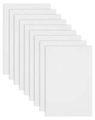 EVA-Schaumstoffplatten, 9 Stück, 17,78x28,7 cm, weiß