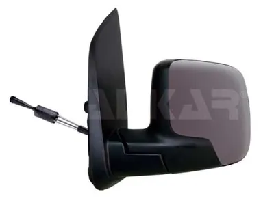 Produktbild von ALKAR 9231351 Außenspiegel Seitenspiegel Links für FIAT QUBO (225) Konvex Grundiert