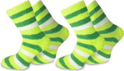 Produktbild von normani 2 Paar Kuschel-Socken Ringel