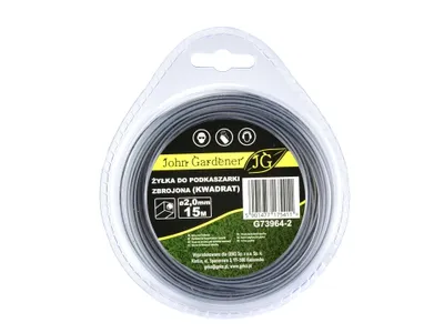 Image de Câble renforcé pour coupe-bordures 2,0mm 15m carré 40149