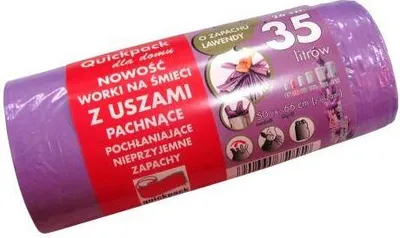 Produktbild von müllsäcke mit Griffen 35l (26Stk) 50x56cm mit Aroma LEVANDULE 8µ