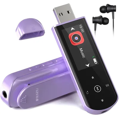 Productafbeelding van 64 GB draagbare USB MP3-speler met Bluetooth 5.3 en FM-radio