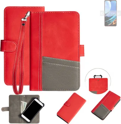Produktbild von K-S-Trade Handy Schutzhülle für Xiaomi Redmi 9T Hülle Portemonnee Brieftasche Klapphülle Kartenfächer Flip Wallet Case Etui