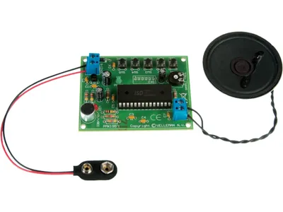 Produktbild von Aufnahme und Wiedergabe Recorder Playback Modul MK195 Velleman Elektronischer Bausatz