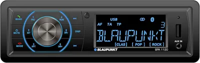 Produktbild von Blaupunkt BPA 1120 1-DIN Autoradio Bluetooth/FM/RDS/USB/AUX