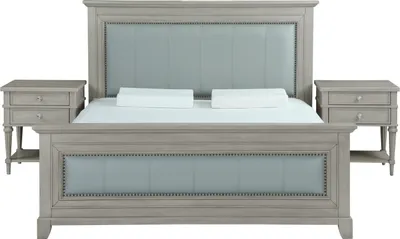 Produktbild von Bett Designer Luxus Hotel Betten 180x200cm Schlaf Zimmer Holz Doppelbett Barock