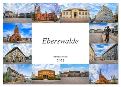 Produktbild von Eberswalde Impressionen (Wandkalender 2027 DIN A3 quer), CALVENDO Monatskalender