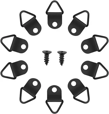 Produktbild von Wandhaken Kit D-Ring für Bilder und Spiegel, 50Stück