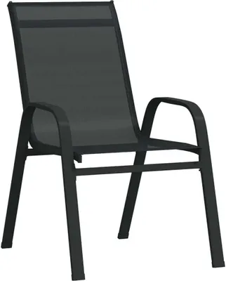 Zdjęcie produktu dla VidaXL 318777, Taras, Tkanina, Stal, Czarny, 550 mm, 650 mm, 890 mm
