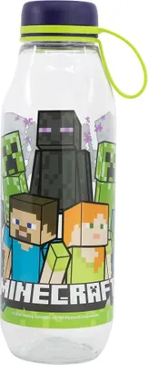 Immagine prodotto di Minecraft Steve Creeper Enderman Zombie Skeleton Bottiglia 650 ml