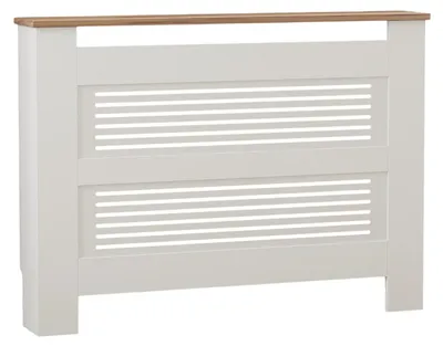 Immagine prodotto di Armadio radiatore in legno "Termora" 112 x 19 x 82 cm - Pino Atlantico