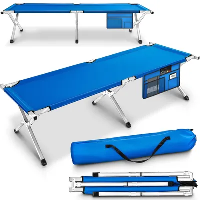 Produktbild von Campingbett 190 x 64 x 44 cm Metallrohr - Belastbarkeit bis 150kg