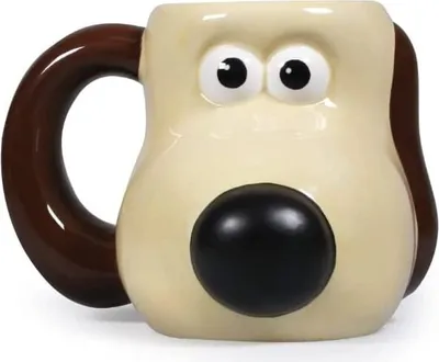 Immagine prodotto di Tazza in Vetroceramica Wallace & Gromit - Testa 3D (480 ml)