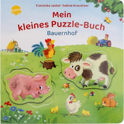 Produktbild von Arena Verlag Mein kleines Puzzle-Buch Bauernhof