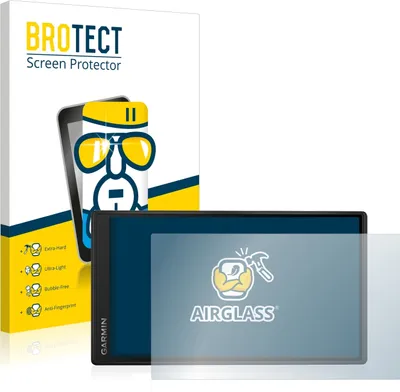 Produktbild von BROTECT Schutzglas für Garmin DriveSmart 55 Schutzfolie Panzer Folie Glas Display Schutz klar