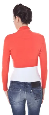 Zdjęcie produktu dla DATCH Sweter Damski Tekstylny Czerwony SF3743 - Rozmiar: XL