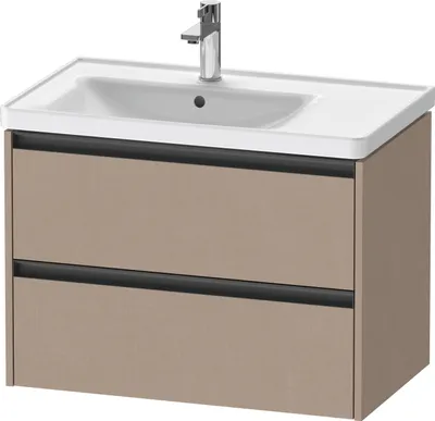 Produktbild von Duravit Ketho.2 Wastafelonderkast 78,4x45,5x54,9 cm Mat Linnen