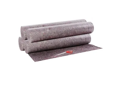 Produktbild von ASKON 4 Rollen Prema Malervlies - extra starkes Malervlies 1 x 50 m (50m²) – Gewicht 180g / m² - mit Malerschere - Abdeckvlies - Schutzvlies - Vlies- Antirutschschicht…