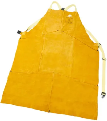 Produktbild von WELDAS Schürze Spaltleder GB Golden Brown 107x80cm