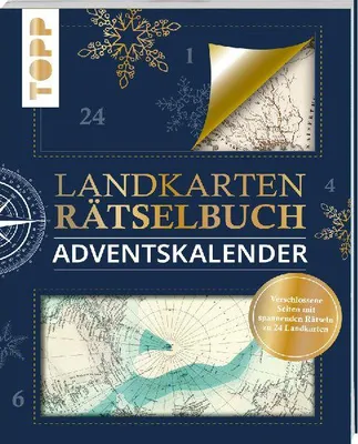 Produktbild von Landkarten-Rätsel Adventskalender