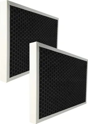 Produktbild von vhbw 2x Luftilter kompatibel mit Comedes LR 200 Luftreiniger - Kombifilter HEPA + Aktivkohle