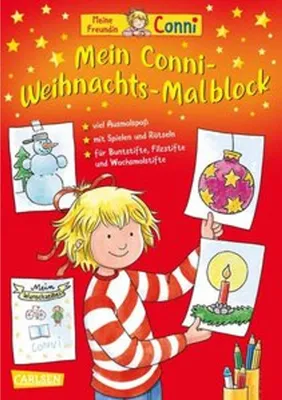 Produktbild von Mein Conni Weihnachts-Malblock