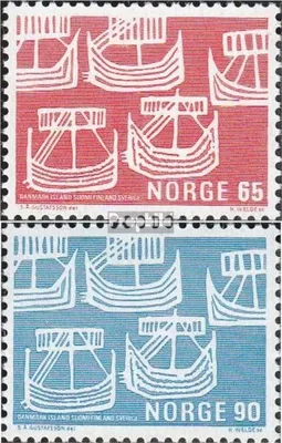Produktbild von Briefmarken Norwegen 1969 Mi 579-580 (kompl.Ausg.) postfrisch Postverwaltung
