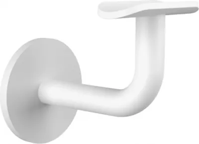 Produktbild von Sellon24® Edelstahl Handlaufhalter Handlauf Wandhalter 42,4 Weiß RAL Geländer S111 Weiß RAL9016