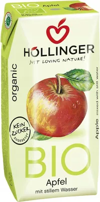 Produktbild von Schulsaft - Apfel mit stillem Wasser 200ml