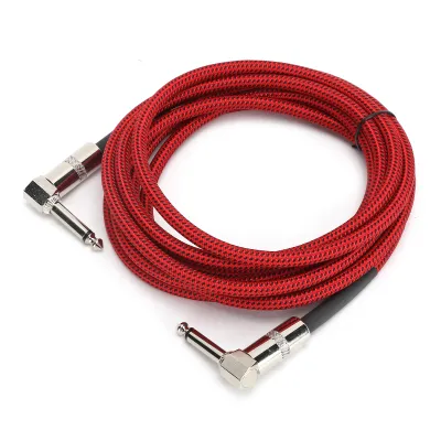 Obrázok produktu pre Zvukový kábel, gitarový kábel, gitarový zvukový kábel, nástrojový kábel, gitarový zosilňovačový kábel, príslušenstvo pre hudobné nástroje