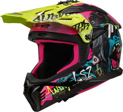 Obrázek produktu pro Motokrosová přilba LS2 MX708 Fast II Gorilla, barevná, L (59/60)