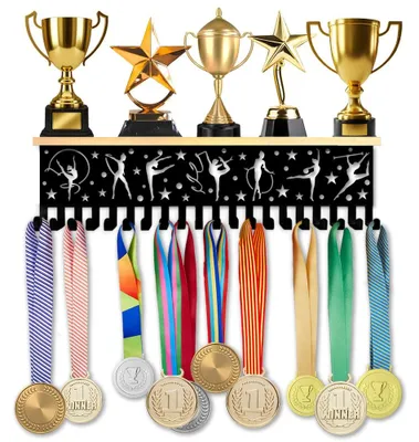 Obrázok produktu pre Zobrazenie medailí Deurdisplay, 40 cm. Držiak na trofeje a medaily na stenu