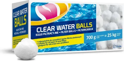 Produktbild von Filterbälle Pool ersetzen 25 kg Filtersand Filterballs Sandfilter 700g