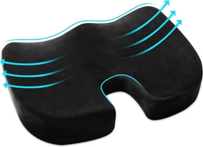 Produktbild von Steißbeinkissen Steißbein Orthopädisches Memory-Sitzkissen für Auto, Büro und Zuhause