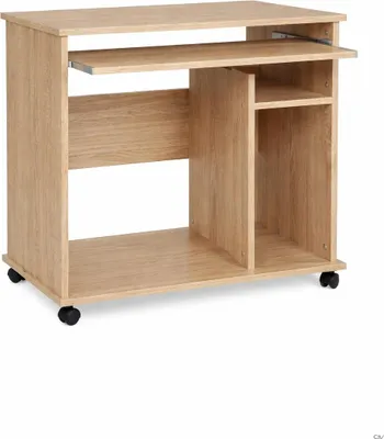 Produktbild von Computertisch Druckerauszug 70 x 48 x 77 Schreibtisch Eiche #4000