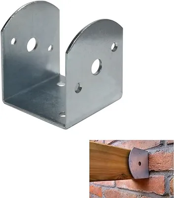 Immagine prodotto di piastra ad 'u' per travi inclinate   100x105x100 mm
