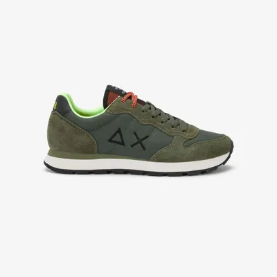 Zdjęcie produktu dla SUN68 Tom Fluo - męskie sneakersy, kolor: oliwkowy (military green), model: Z46102-74, rozmiar: 45 (EU)